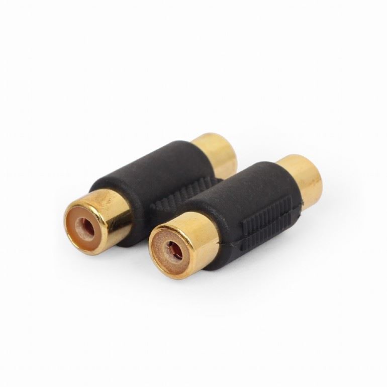 Gembird dupla RCA anya - RCA anya adapter (A-2RCAFF-01) Gembird dupla RCA anya - RCA anya adapter (A-2RCAFF-01)