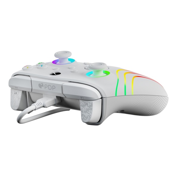 PDP Afterglow Wave Xbox Series X/S vezetékes kontroller fehér (049-024-WH)