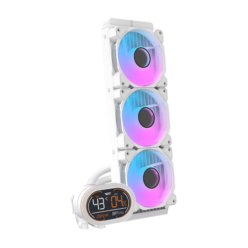 Darkflash DH360D CPU vízhűtő Fehér 