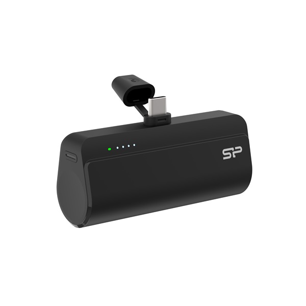 Silicon Power QD50 5000mAh Global fekete power bank Silicon Power QD50 5000mAh Global fekete power bank