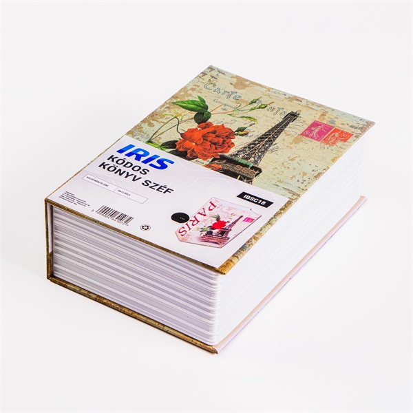 IRIS IBSC18 kóddal nyitható könyv széf 180x115x55mm IRIS IBSC18 kóddal nyitható könyv széf 180x115x55mm