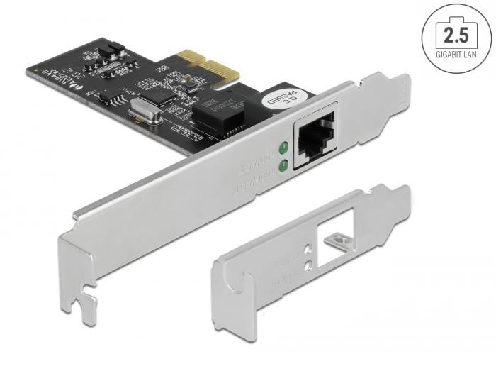 DeLock 2.5 Gigabit PCIe hálózati kártya