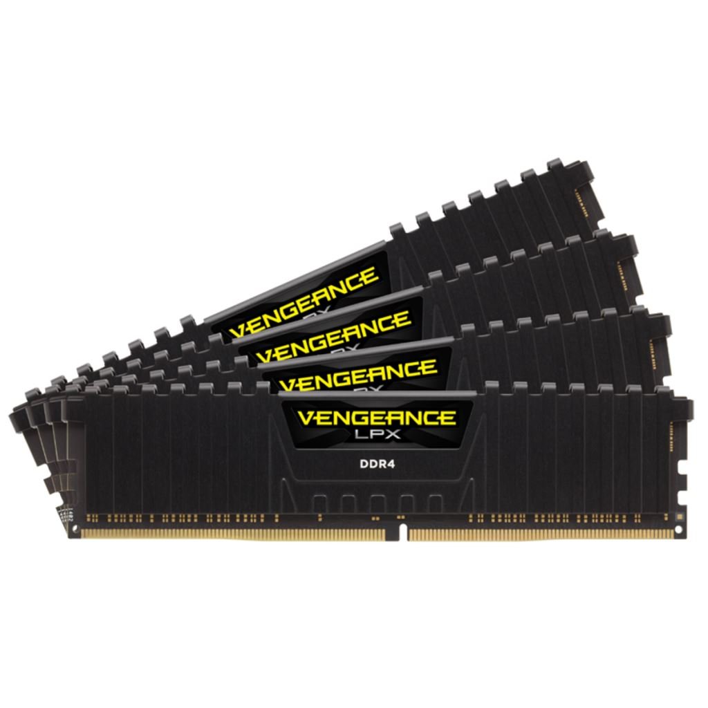 32GB 2666MHz DDR4 RAM Corsair Vengeance LPX CL16 (4x8GB) (CMK32GX4M4A2666C16) 32GB 2666MHz DDR4 RAM Corsair Vengeance LPX CL16 (4x8GB) (CMK32GX4M4A2666C16)