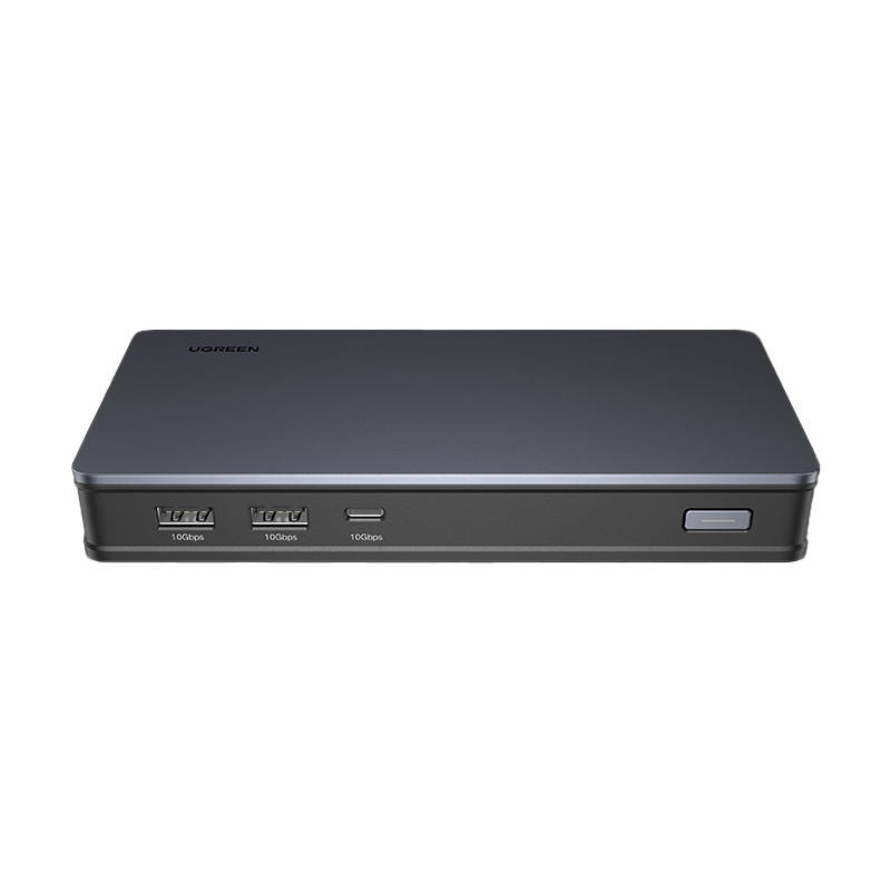 Adapter HUB UGREEN CM615 USB-C to 2x USB-A, 1x USB-C 3.1, 2x HDMI, 2x DP, SD/TF, RJ45 Adapter HUB UGREEN CM615 USB-C to 2x USB-A, 1x USB-C 3.1, 2x HDMI, 2x DP, SD/TF, RJ45
