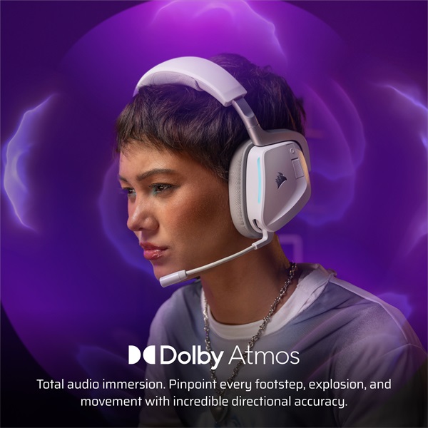 CORSAIR VOID v2  Dolby Atmos Vezeték Nélküli Headset Fehér