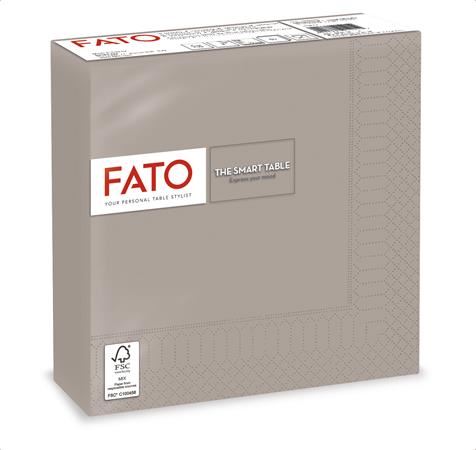 Fato Smart Table szalvéta 33x33cm (50 db/csomag) galambszürke (82623600) Fato Smart Table szalvéta 33x33cm (50 db/csomag) galambszürke (82623600)