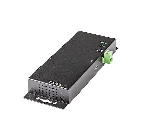 StarTech.com Metal Industrial 4 portos ipari Hub (HB31C2A2CME)
