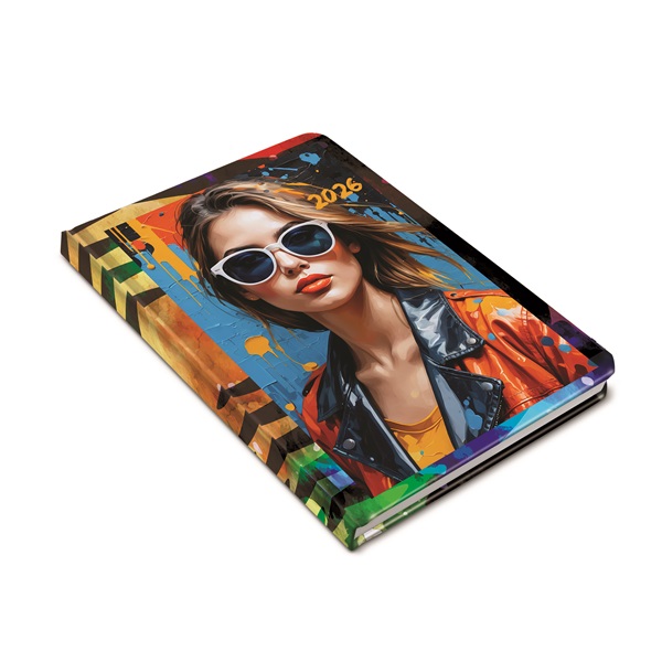 Realsystem 2025 Fiestina 5411-66 face B6 zsebnaptár