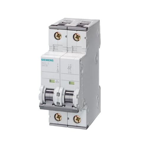 Siemens 5SY4225-6 10kA 2P B 25A kismegszakító