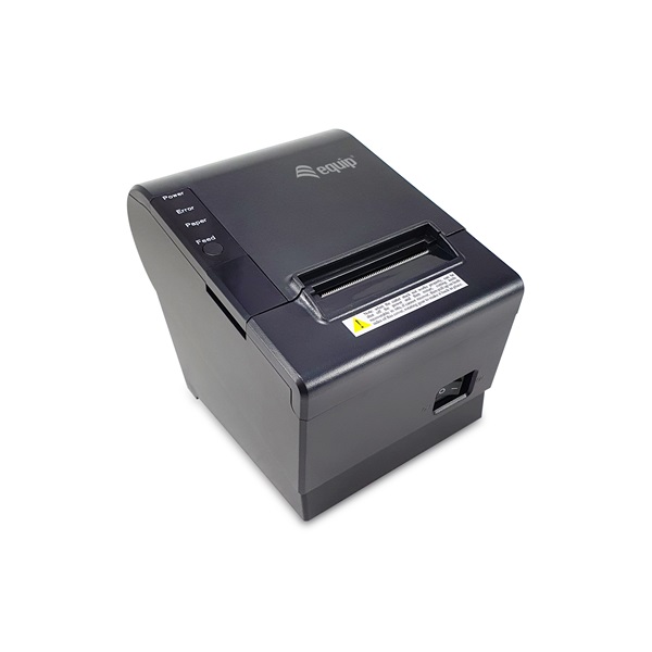 Equip Thermo blokknyomtató -  (58mm, hőpapíros, auto-cutter, USB/Ethernet/pénztárfiók csatlakozó, fekete) (351001)