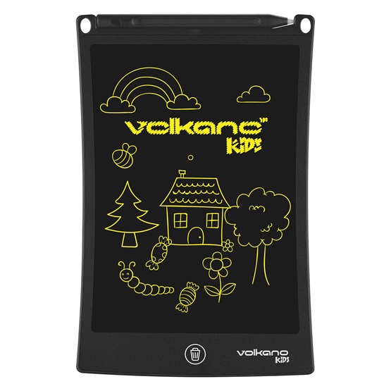 Volkano Kids Doodle Series 8.5" Író és Rajztábla Fekete Volkano Kids Doodle Series 8.5" Író és Rajztábla Fekete