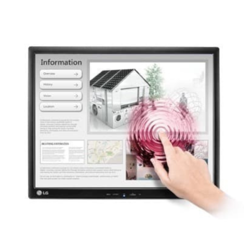LG 17" 17BR30T-B Touch screen monitor fekete