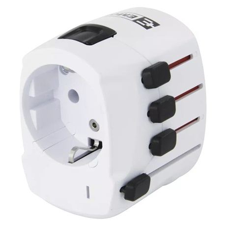 Emos P0056 UTAZÓ ADAPTER 1.103200 FEHÉR
