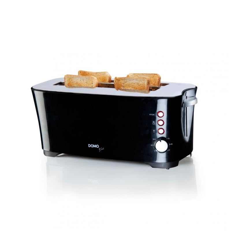 Domo DO961T kenyérpirító 4 szeletes fekete