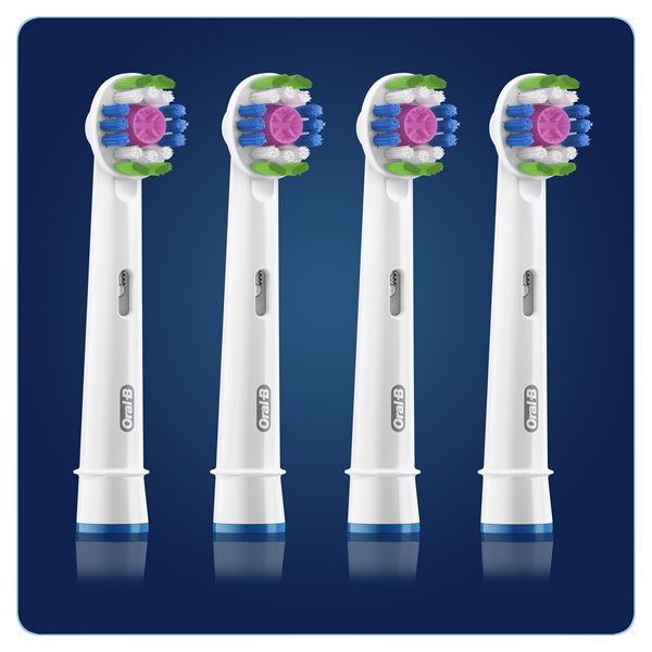 Braun Oral-B EB18-4 3D White Rainbow pótfej 4db (10PO010347)