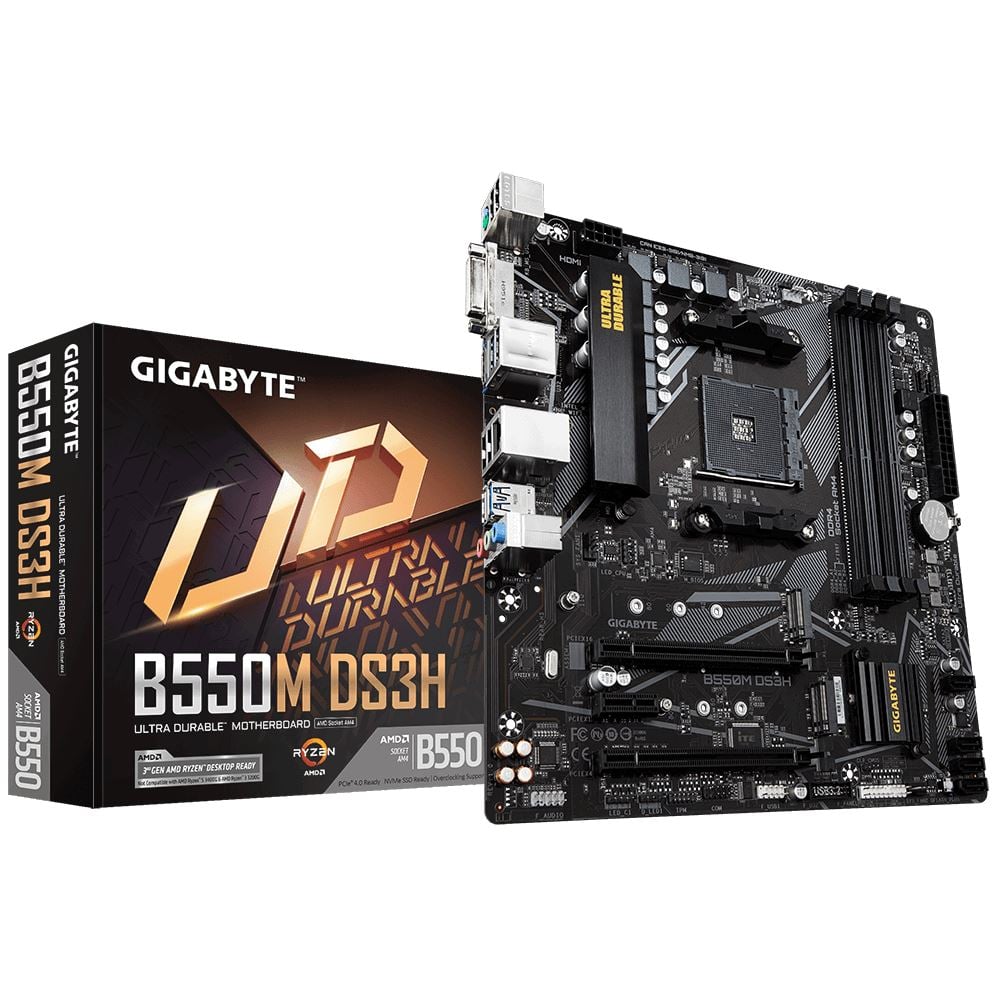 Gigabyte B550M DS3H alaplap Gigabyte B550M DS3H alaplap