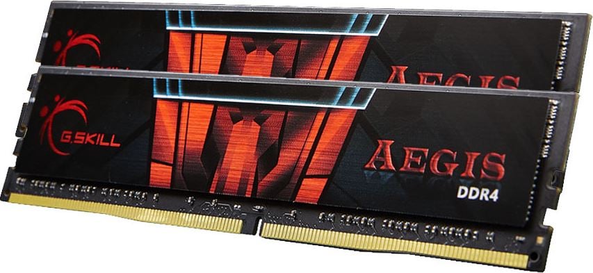 8GB 2400MHz DDR4 RAM G.Skill Aegis CL15 (2X4GB) (F4-2400C15D-8GIS) 8GB 2400MHz DDR4 RAM G.Skill Aegis CL15 (2X4GB) (F4-2400C15D-8GIS)