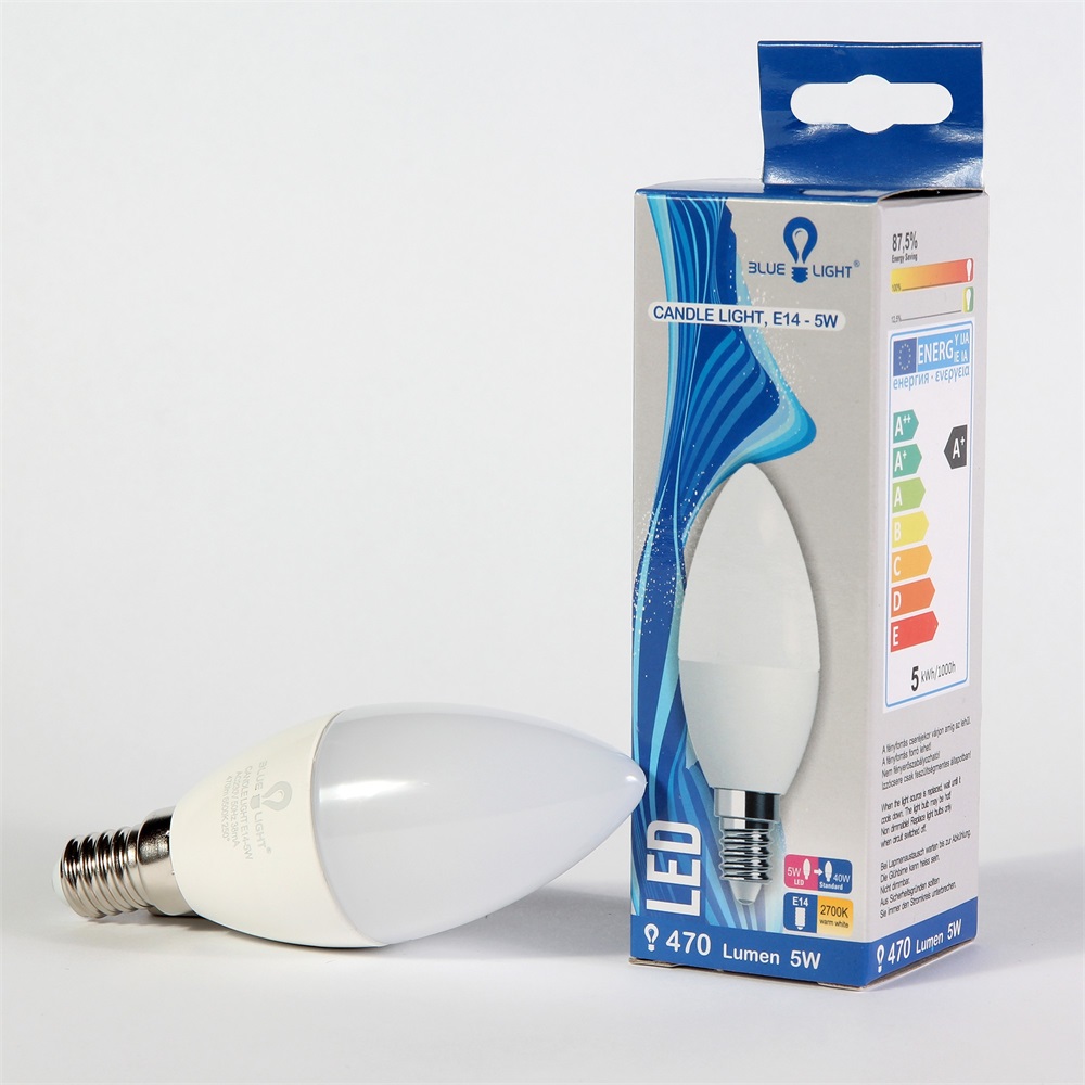 Blue Light Led 5W E14 470lm 2700k