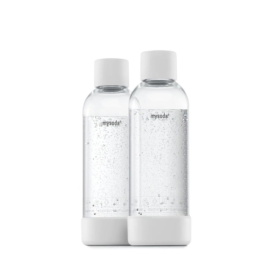 Mysoda palack 2db, 1liter fehér (MSO-2PB10F-W)