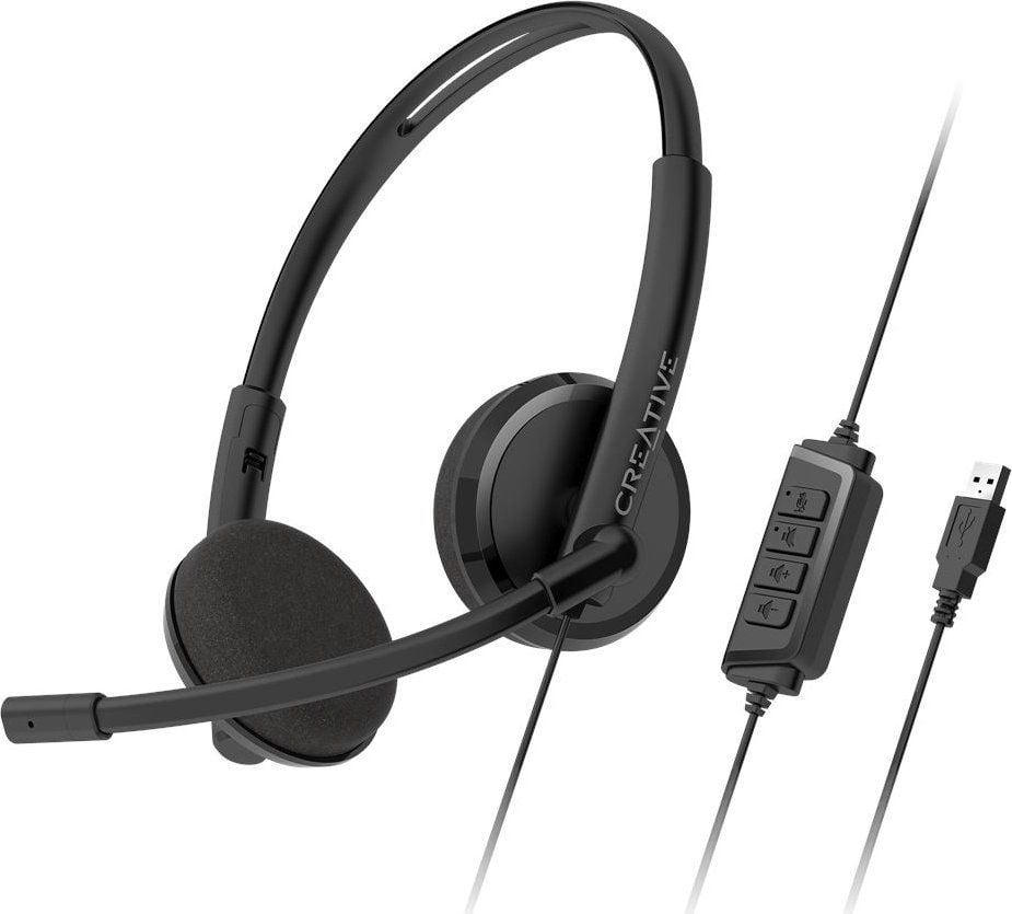 Creative HS-220 headset fekete Creative HS-220 headset fekete