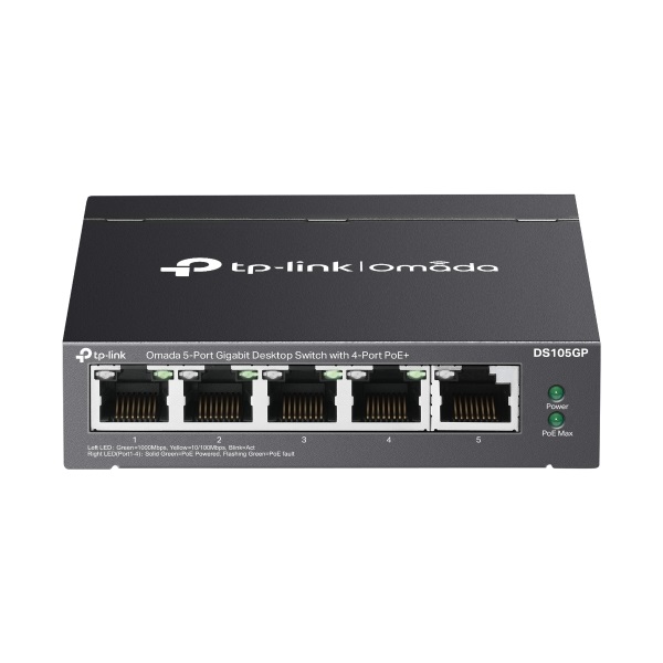 TP-Link DS105GP 5 port 1Gbps Switch PoE TP-Link DS105GP 5 port 1Gbps Switch PoE
