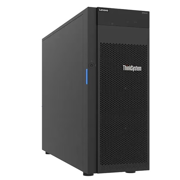 LENOVO torony szerver ST250 V3 (2.5"). 8C E-2468 2.6Ghz, 1x32GB, NoHDD, 5350-8i, XCC2: P, 1x800W.