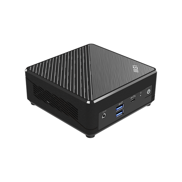 MSI Business DT Cubi N ADL-001BEU, Intel N200, Intel HD Graphics, M.2 NVME, 4xUSB, USB-C, HDMI, DP, 2xRJ45, Black