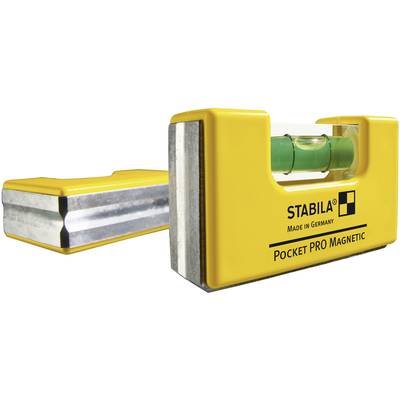 Stabila POCKET PRO MAGNETIC 17768 Mini vízmérték 7 cm 1 mm/m Kalibrált: Gyári standard (tanusítvány nélkül) Stabila POCKET PRO MAGNETIC 17768 Mini vízmérték 7 cm 1 mm/m Kalibrált: Gyári standard (tanusítvány nélkül)