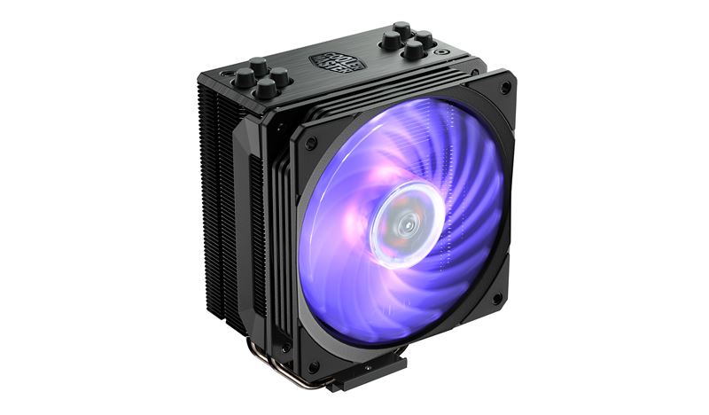 Cooler Master Hyper 212 RGB Black Edition univerzális CPU hűtő fekete (RR-212S-20PC-R1)