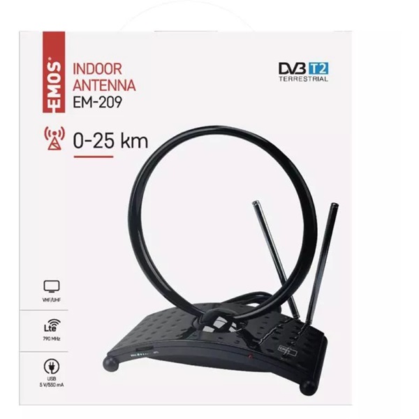 Emos EM-209 univerzális beltéri antenna (J0677)