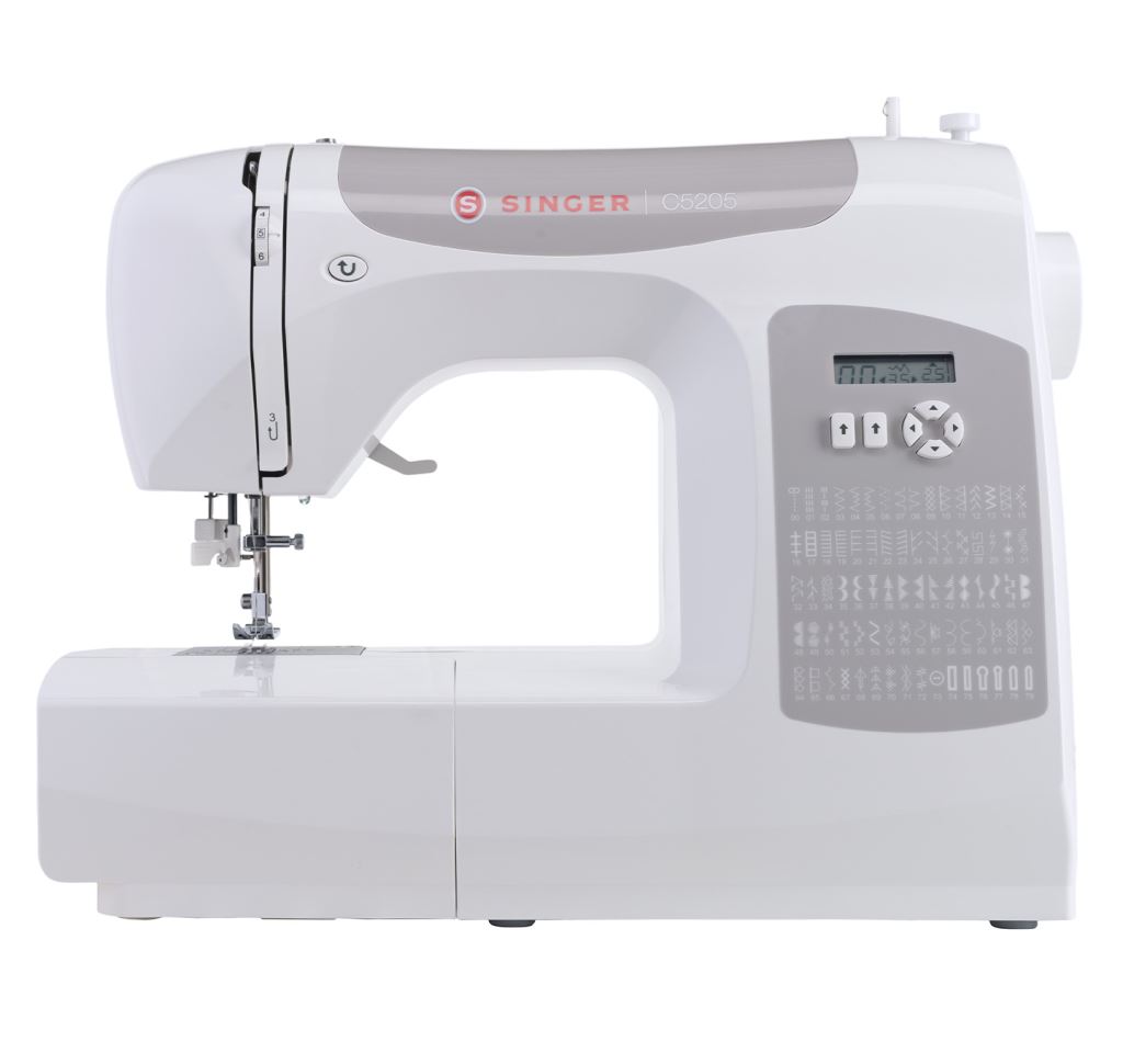 Singer C5205-GR varrógép fehér-szürke