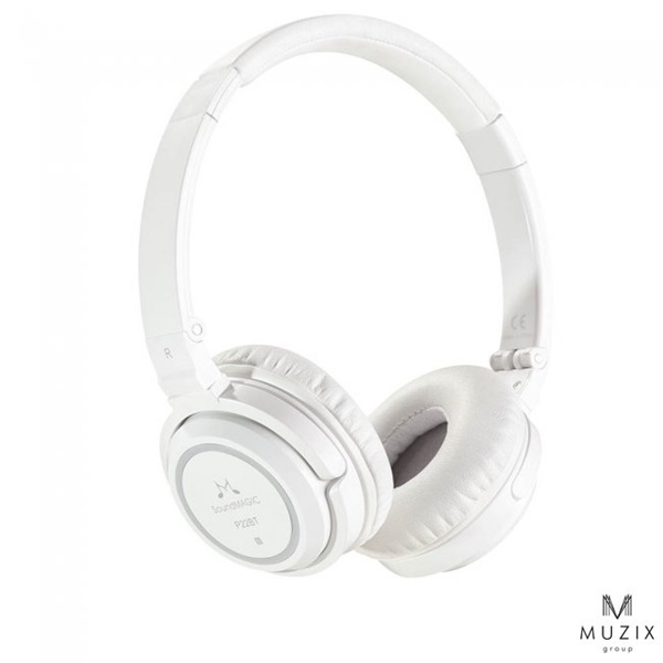 SoundMAGIC P22BT Over-Ear Bluetooth fehér fejhallgató SoundMAGIC P22BT Over-Ear Bluetooth fehér fejhallgató
