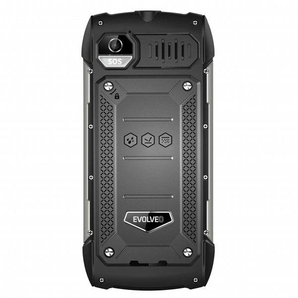 Evolveo STRONGPHONE H1 2,8" DualSIM Mobiltelefon Fekete-ezüst 