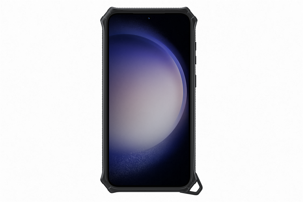 Samsung Galaxy S23+ strapabíró tok rögzítővel fekete