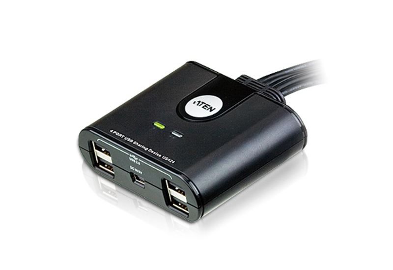 ATEN 4 portos USB 2.0 switch (US424-AT) ATEN 4 portos USB 2.0 switch (US424-AT)