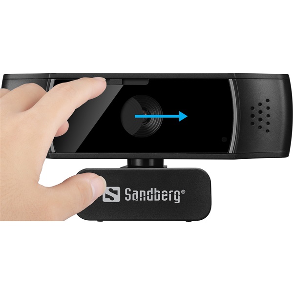 Sandberg USB Webcam Autofocus DualMic Webkamera 