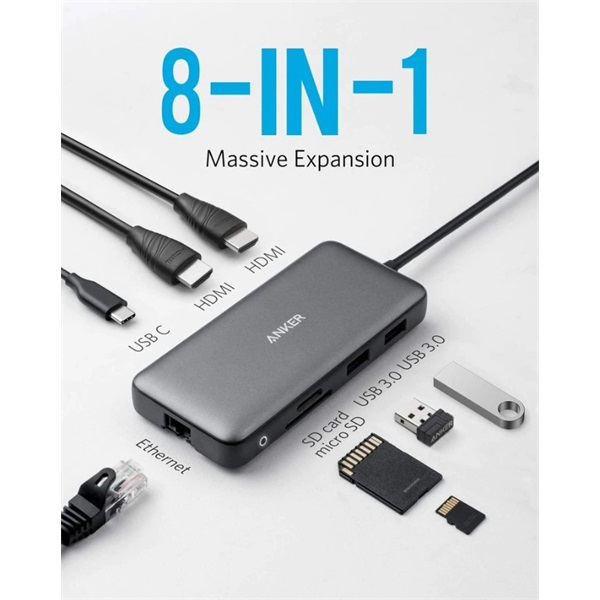 ANKER A83800A2 ANKER USB HUB ANKER A83800A2 ANKER USB HUB