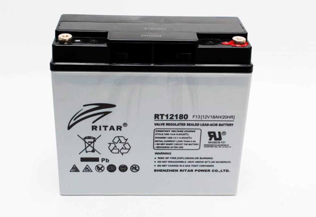 Ritar RT12180-F13 12V 18Ah zárt ólomakkumulátor