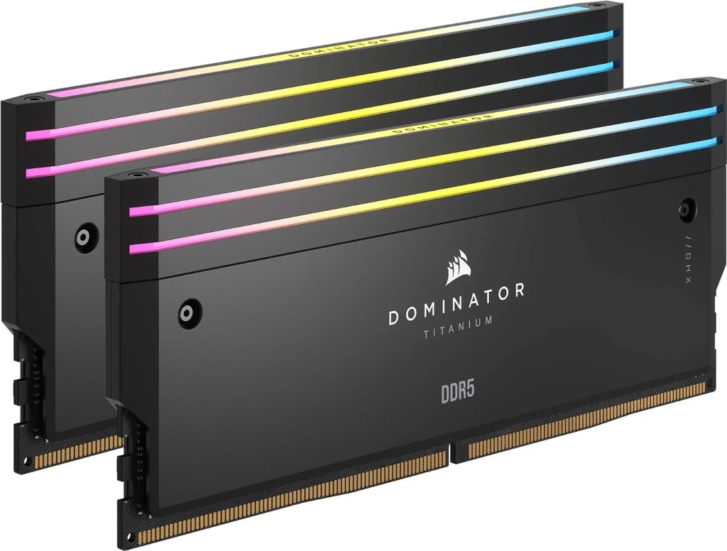 Corsair Dominator Titanium CL34 (2x16GB) CMP32GX5M2X7000C34 32GB 7000MHz DDR5 RAM Corsair Dominator Titanium CL34 (2x16GB) CMP32GX5M2X7000C34 32GB 7000MHz DDR5 RAM