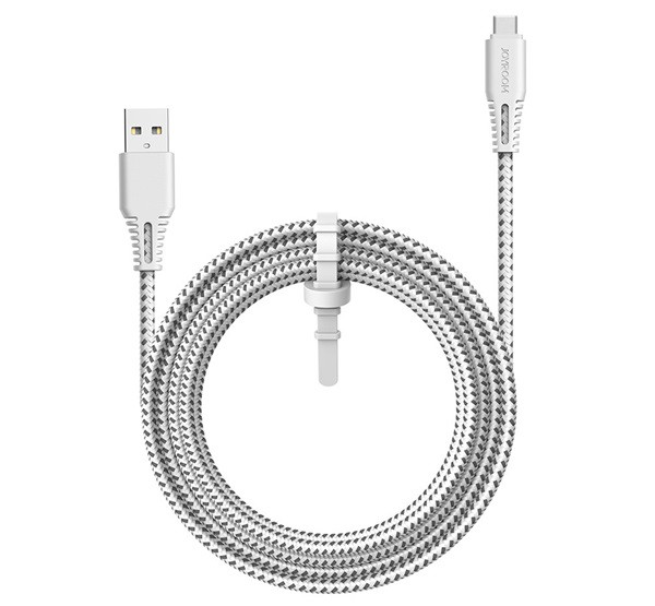 JOYROOM adatkábel és töltő (USB - Type-C, gyorstöltés támogatás, cipőfűző minta, 200cm) FEHÉR (T-507_W) JOYROOM adatkábel és töltő (USB - Type-C, gyorstöltés támogatás, cipőfűző minta, 200cm) FEHÉR (T-507_W)