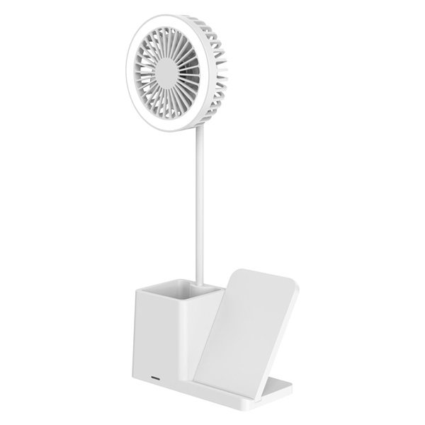 S-Link SL-M9055 Wireless charge 10W Asztali Ventilátor Fehér S-Link SL-M9055 Wireless charge 10W Asztali Ventilátor Fehér