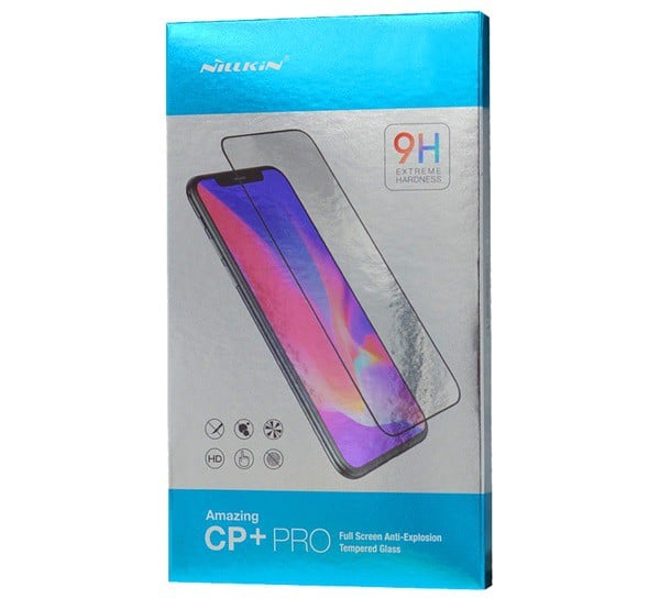 NILLKIN CP+ PRO képernyővédő üveg (2.5D kerekített szél, íves, full glue, karcálló, UV szűrés, 0.33mm, 9H) FEKETE [Xiaomi Redmi 9T]