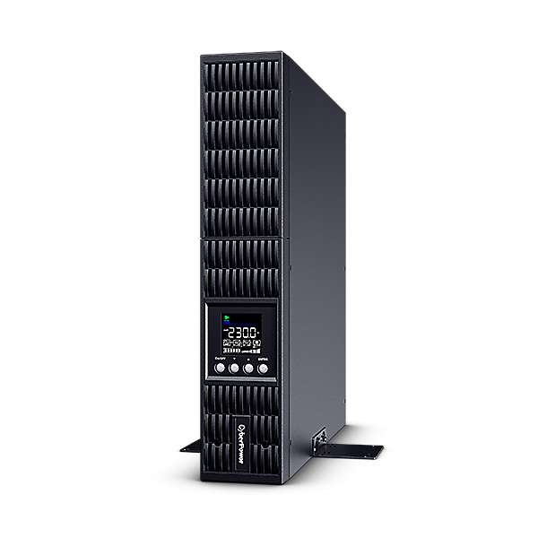 CYBERPOWER UPS, 2000VA/1800W, 8xC13, színes LCD, szünetmentes, tiszta színuszos, online kettős konverzió, rack/tower