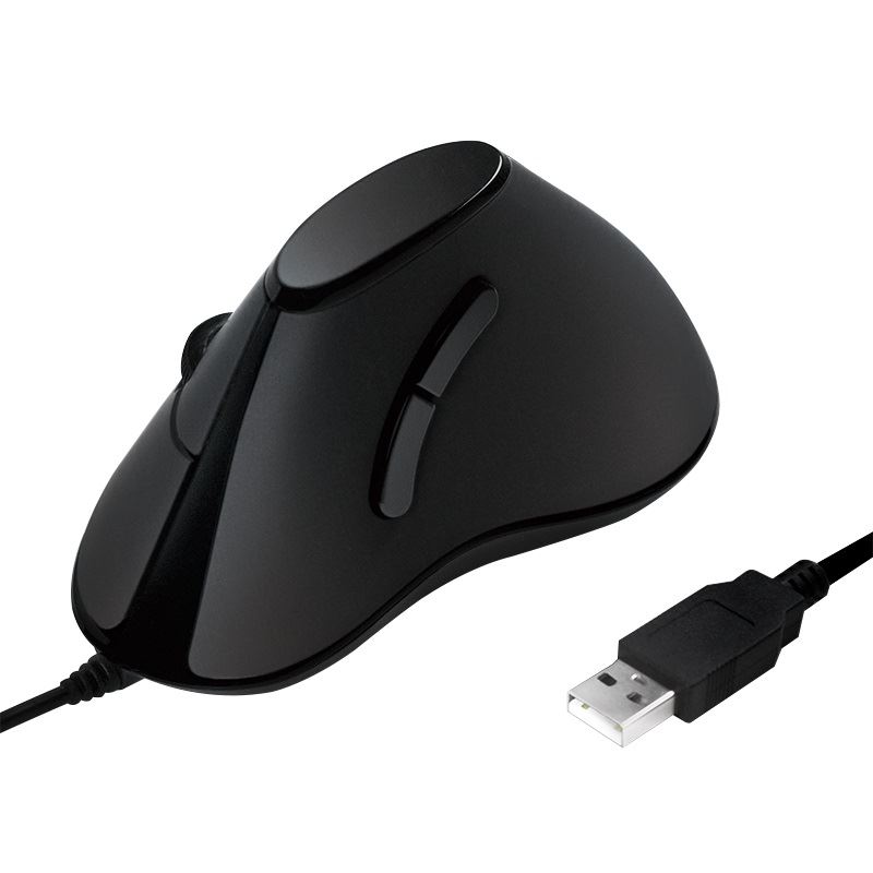 LogiLink ID0158 Ergonomic Vertical optikai egér fekete USB LogiLink ID0158 Ergonomic Vertical optikai egér fekete USB