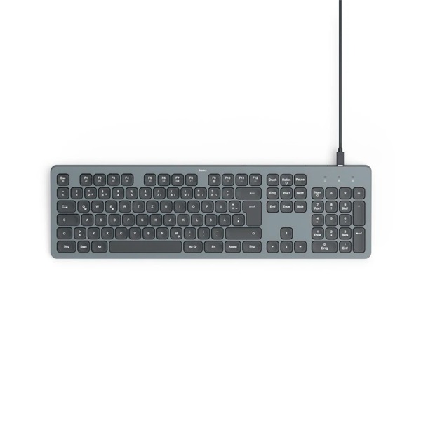 Hama 13173058 CK-400 USB billentyűzet Fekete Hama 13173058 CK-400 USB billentyűzet Fekete