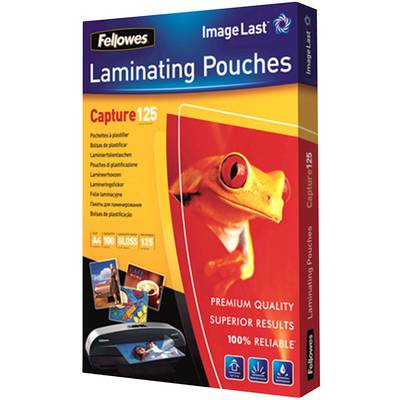 Fellowes Lamináló fólia DIN A4 125 mikron fényes 100 db Fellowes Lamináló fólia DIN A4 125 mikron fényes 100 db