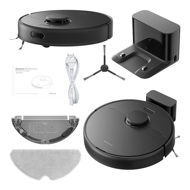 Dreame D9 Max Gen 2 cleaning robot (black)