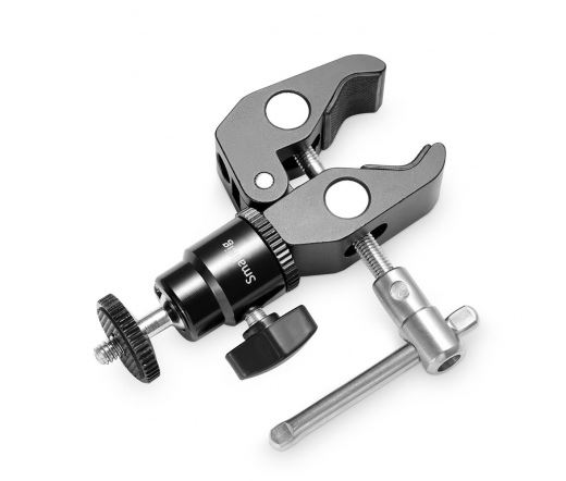 SmallRig Clamp Mount V1 rúdra rögzíthető gömbfej (1124) SmallRig Clamp Mount V1 rúdra rögzíthető gömbfej (1124)