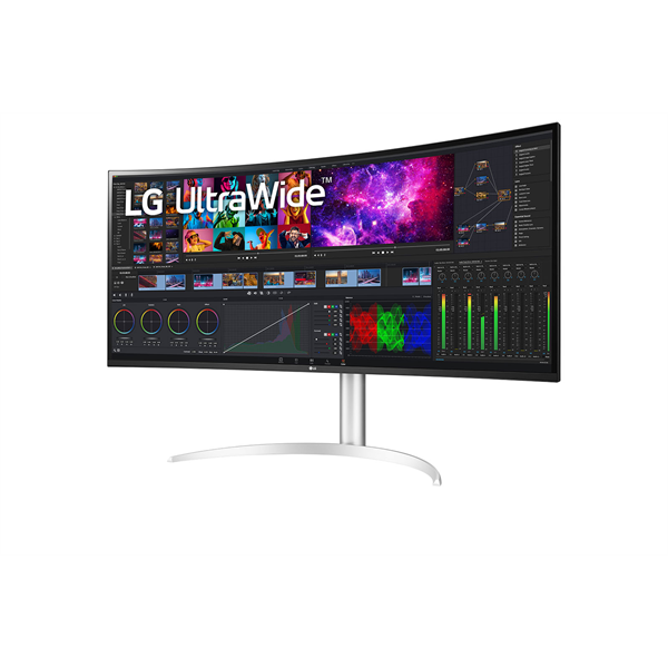 LG 40WP95CP-W 39,7'' méretű ívelt UltraWide™ 5K2K Nano IPS monitor