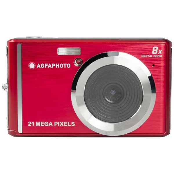 Agfa DC5200 kompakt digitális fényképezőgép, piros